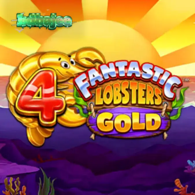 4 Fantastic Lobsters Gold স্লটের রঙিন এবং জলজ থিমযুক্ত ইন্টারফেস